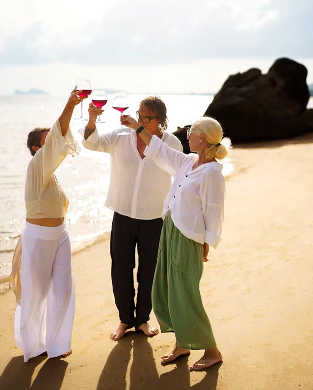 Tourists with map